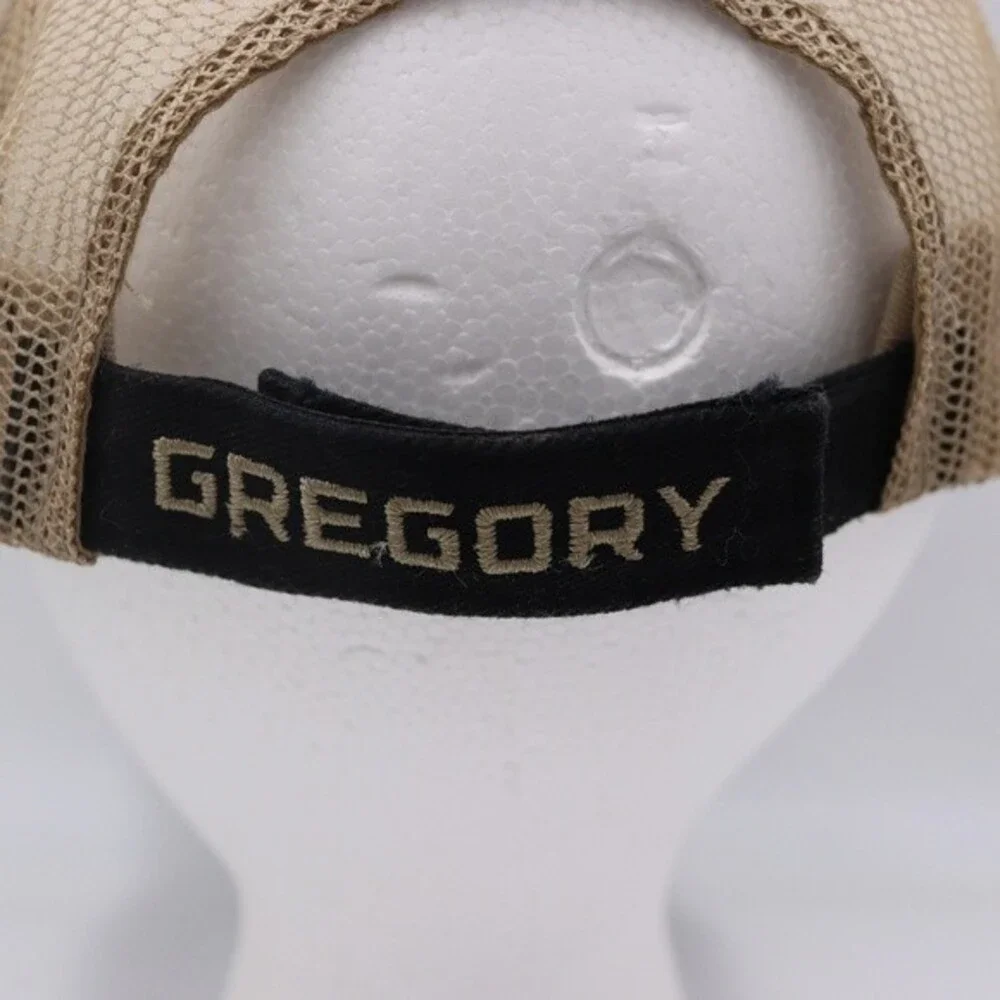 Gregory Vintage Adjustable Hat With Landscape Embroidered Details Sun Floral